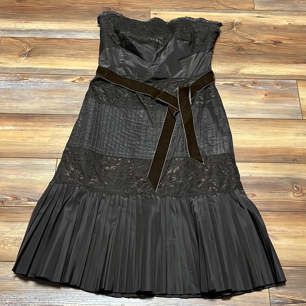 Gorgeous Holiday Dress in Rich Chocolate Brown